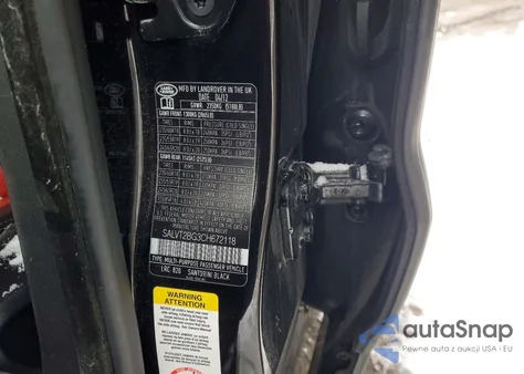 2012 Land Rover Range Rover Evoque Dynamic Premium from USA, damaged, VIN SALVT2BG3CH672118